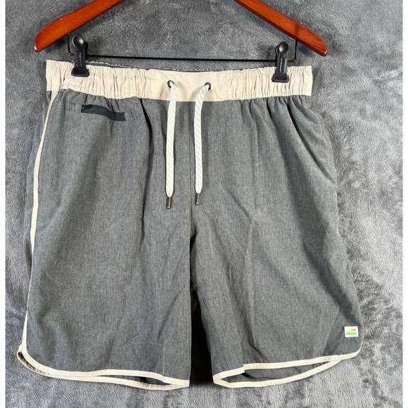 Vuori Other - Vuori Banks Shorts Mens Large 8" Inseam Gray  Stretch Athletic Performance V330